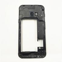 Pilnas korpusas Samsung Galaxy Xcover 4 G390 SM-G390F vidurinis rėmelis+baterijos dangtelis galinis korpusas su kameros objektyvu Mid Frame gray
