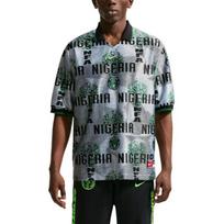 Nike Nigeria Energy Dri-FIT T-Shirt 'White Black Pine Green' Men's IH1278-100 L gray