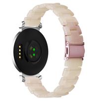 Tinka Garmin Lily 2 Active laikrodžio apyrankei, derva, 14 mm apyrankės keitimo dirželis Lily 2/2 Classic aksesuarui Lily 2 classic beige