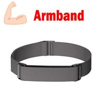 1-2PC Nylon Band for Google Fitbit Air Strap Biceps Strap Fitness Tracker Replacement Band Adjustable for Google Fitbit Air Band Google Fitbit Air gray