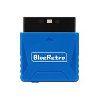 Bluetooth Adapter for PS1 PS2, Mini BlueRetro Wireless Controller Dongle, Support PS3/PS4/PS5/Switch Pro Gamepad mėlyna