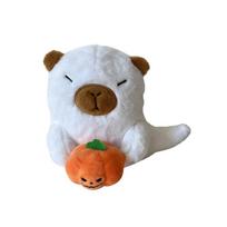 19Cm Capybara Ghost Pumpkin Plush Toys Exquisite Halloween Party Decorations Kawaii Sleep Companion Products Gifts For Friends 19cm