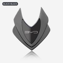 3D Metalinis Automobilio Kėbulo Lipdukas Emblema Ženklelis Galinės Uodegos Bagažinės Lipdukas Skirtas BYD F3 E6 Yuan Plus Atto F0 G3 I3 Ea1 Song Max Tang Dmi F3 2014 juoda