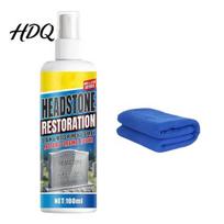 Stone Luster Restorer Headstone Restoration And Cleaning Spray Tombstone Monument Cleaner for Moss Remover For Tombstones Granite Marble Cemetery 100ML
