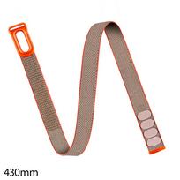 Adjustable Elastic Nylon Armband for Fitbit Air, 430/500mm Sport Bicep Strap Breathable Sweatproof Running Gym Fitness Belt gray