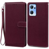 Reno7 dėklas OPPO Reno 7 4G dėklui Minkštas silikoninis piniginė Odinis atverčiamas dėklas OPPO Reno 7 5G telefono dėklui Reno 7 Pro 5G dangtelis Funda For Reno 7 5G