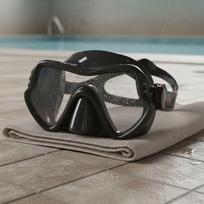 Nose Cover Swimming Goggles AntiFog Immersion Face Gear Crystal Clear Reinforced Glass Swim Black_M11 black