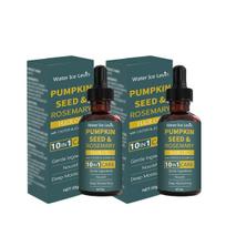 Moliūgų sėklų ir rozmarinų plaukų aliejus 10-in-1 priežiūra giliam maitinimui ir drėkinimui, švelni formulė visų tipų plaukams 30ml