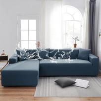 Neperšlampami sofos užvalkalai 1/2/3/4 sėdynės Tvirtas sofos užvalkalas L formos sofos užvalkalas, apsauginis suoliuko užvalkalas 2 SEAT (145-185CM)