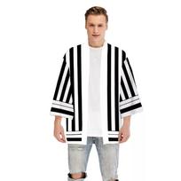 Anime Cosplay kostiumas Demon Slayer Kimetsu No Yaiba Haori Kimono Agatsuma Zenitsu Kochou Shinobu Vasariniai paltai Marškiniai Anime drabužiai XS black