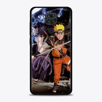 Telefono dėklas Xiaomi Redmi Note 11 10 8 Pro 10pro Max Dangtelis 10 9 9T 9S 8T 8 7 redmi 10 9 9C Naruto Itachi ir Sasuke Komiksas Redmi Note 10 5G black