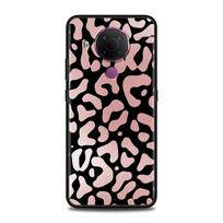 Pink Rose Pattern telefono dėklas, skirtas Nokia X10 X20 XR20 7.2 G10 G20 8.3 5.4 5.3 3.4 2.4 1.4 Silikoninis dangtelis Black Fundas Nokia X20