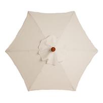 Pakaitinis audinys 3/2,7/2 m sodo terasos skėčio stogelio dangtis 6 arba 8 arm 2m 6arm parasol smėlis