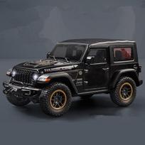 1/18 Džipai Wrangler Rubicon Lydinio Automobilio Modelis Metaliniai Liejiniai Visureigiai Automobilio Modelis Simuliatas Garsas Šviesa Vaikų Žaislas Dovana black