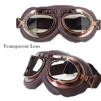 Retro motociklų akiniai akiniai senoviniai šalmai Moto Pilot klasikiniai rūko nepraleidžiantys akiniai, skirti ATV variniams motokroso akiniams One Size&MULTI black
