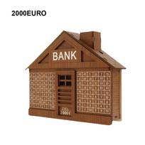 Medinis Namelis Taupyklė Pinigų Namelis Taupymo Pinigų Dėžutė 1000 2000 Eurų Suaugusiųjų Pinigų Skaičiavimo Bankas Japoniška Kiaulytė Rankdarbių Ornamentai