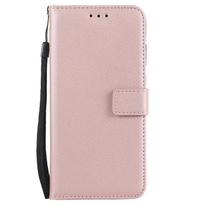 Huawei P40 P30 P20 Pro Mate 10 20 30 Pro P10 P9 P8 Lite P Smart 2019 2020 apsauginis dangtelis-stovas Funda CHINA&For Huawei P20 Pro&Case & Strap rožinio aukso spalvos