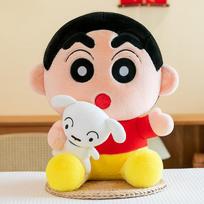 Šuo Kredionas Shin chan Lėlė Didelio Dydžio Miego Pagalvė Kredionų Mašina Žirklių Mašina Lėlė 35cm black
