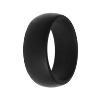 Vyrams&Moterims Nauji Vyriški Silikoniniai Žiedai 7-12 Dydžio Hipoalergiški Lankstūs Vyriški Vestuviniai Guminiai Žiedai 8mm Maistinio Silikono Piršto Žiedas 10 black