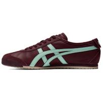 Onitsuka Tiger Mexico 66 Patogūs Universalūs Smūgius Sugeriantys Patvarūs Žemi Laisvalaikio Batai Unisex Kedai Tamsiai Raudonos Mėlynos 1183C102-500 37 black