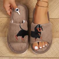 Nauji taksų namų pūsti šlepetės šiltos pavasario ir rudens šlepetės poros vasaros 38-39 Suitable for 37-38 ruda