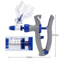 1/2/5/10 ml Veterinarinis švirkštas Automatinis nuolatinis purkštuvas 12 vnt. Adatos Avims Galvijams Veterinarinis Įrankis Įranga Didelis Tikslumas 1.2x15mm gray