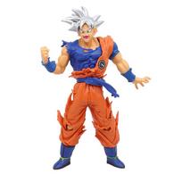 18 cm Son Goku Super Saiyan figūrėlė Anime Dragon Ball Goku DBZ veiksmo figūrėlės žaislai modelis dovanos kolekcinės figūrėlės vaikams blue