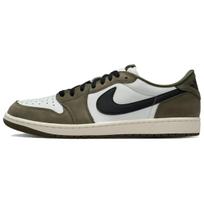 Jordan Air Jordan 1 žemi senoviniai krepšinio batai vyriški alyvuogių žali HQ6998-200 44.5 gray