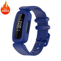 Naujas dirželis Fitbit Ace 3 vaikiškam laikrodžiui Apyrankė Minkšto silikono Pakeičiama apyrankė Fitbit Inspire 2 Ace3 Classic Correa For fitbit inspire2 blue