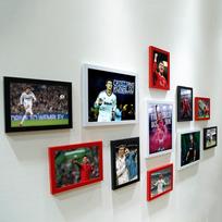 CR7 Champions League & World Cup Star Poster - Decorative Wall Art for Dorm or Bedroom 10-inch x3/7-inch x8 + Art Core 1168