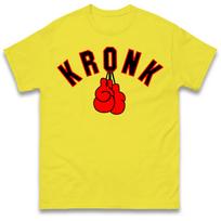 Kronk Boksas Marškinėliai T-shirt Vyriški Moteriški Unisex Viršutiniai Drabužiai T-shirtai XL red