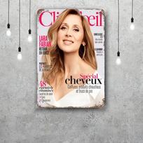 Lara Fabian Klasikinis Plakatas Rūdyto Metalo Plokštelė Retro Dekoratyvinė Plokštelė Baras Vyro Urvas Garažas Klubas Metalo Ženklas Sienos Dekoracija 30x40cm(11.8x15.7inch)