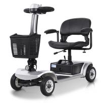 S-02 Keturratis mobilumo paspirtukas: 250W variklis, 24V 12Ah nuimama baterija, 8 colių ratai – patogus miesto transportas pilka