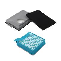 Suderinamas anglies filtras Miele Boost CX1 dulkių siurbliui, dalis 11639240 1 Set black