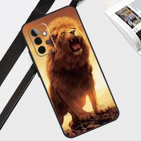 Riaumojantis liūtas dėklas Samsung Galaxy A56 A36 A26 A16 A06 A54 A34 A14 A12 A22 A32 A52 A13 A53 A15 A35 A55 Samsung A16