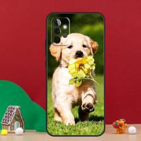 Auksinio Retriverio Šuns Dėklas Skirtas Samsung Galaxy A55 A52 A32 A12 A33 A06 A16 A26 A36 A56 A15 A53 A13 A34 A54 A14 A17 Samsung A53 5G black