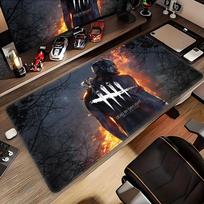 Žaidimo Dead by Daylight Gražūs raštai Biuro Kompiuterio Stalo Kilimėlis Stalo Klaviatūros Didelis Pelės Kilimėlis Nešiojamo Kompiuterio Pagalvėlė Neslystantis Dekoras 600x300x2mm gray