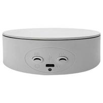 Rotating Display Stand Battery or USB Powered Turntable for Product Presentation  for Collectibles and Retail Showcases 1 balta