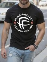 Fear Factory Official 30th Anniversary Band Merch Tshirt ... L black