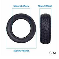 10x2.75-6.5 Vakuuminė padanga KuKirin G2 G3 A1 SmartGyro Rockway C Elektriniam paspirtukui Priedai Beskamerės padangos Keičiamos dalys black