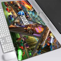 rocket league Natūralaus kaučiuko žaidimų pelės kilimėlis Stalo kilimėlis XL Dydžio Žaidėjo Klaviatūros PC Stalo Kilimėlis Takuo Kompiuterio Planšetės Pelės Kilimėlis 800x400x2mm gray