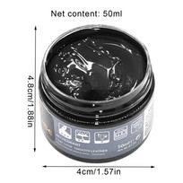 Leather Color Restorer 50ml Car Leather Recoloring Balm Repair Kit Auto Seat Sofa Scratch Remover Furniture Restoration Cream tamsiai pilka spalva