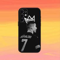 Futbolo žaidėjas For C-Cr7 R-Ronaldo Telefono dėklas For Samsung S25,24,23,22,30,21,10,9,Ultra,Plus,FE 5G Juodas minkštas dėklas Samsung S25 yellow