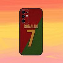 Futbolo žaidėjas For C-Cr7 R-Ronaldo Telefono dėklas For Samsung S25,24,23,22,30,21,10,9,Ultra,Plus,FE 5G Juodas minkštas dėklas Samsung S225G