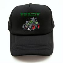 „Fendt Trucker“ kepuraitė, unisex, juokinga, ūkininkavimo traktoriaus, žemės ūkio, „Fendt Hat“, beisbolo kepuraitė, vėsi vasarinė, unisex, tinklinė kepuraitė. black