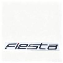 Fiesta bagažinės raidės emblema 3D metalinis automobilio logotipas trijų spalvų kėbulo dekoravimo lipdukas