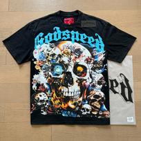 Sėkmės retro spausdinimo užsienio prekybos grožio mados gatvės vyrų ir moterų laisvalaikio tendencija hip hop abrikosų senas trumpomis rankovėmis marškinėliai XL white