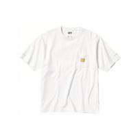 UNIQLO Mickey Mouse X Keith Haring Collaboration Cartoon Graphic Print Crew Neck Short Sleeve T-Shirt Unisex Tops White 461338-00 XXL white