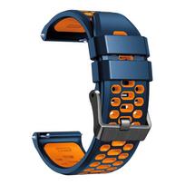 Laikrodžio apyrankė Garmin Venu X1 Sport Silikoninė apyrankė Venu X1 Laikrodžio juosta For Ticwatch Pro 5/5 Enduro/Zeblaze Ares 3 Apyrankė For Garmin Venu X1 black