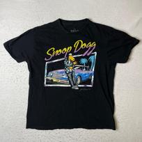 Joe Cool Snoop Dogg Graphic T-Shirt Mens Large Black Short Sleeve Hip Hop Unisex T-Shirt L gray